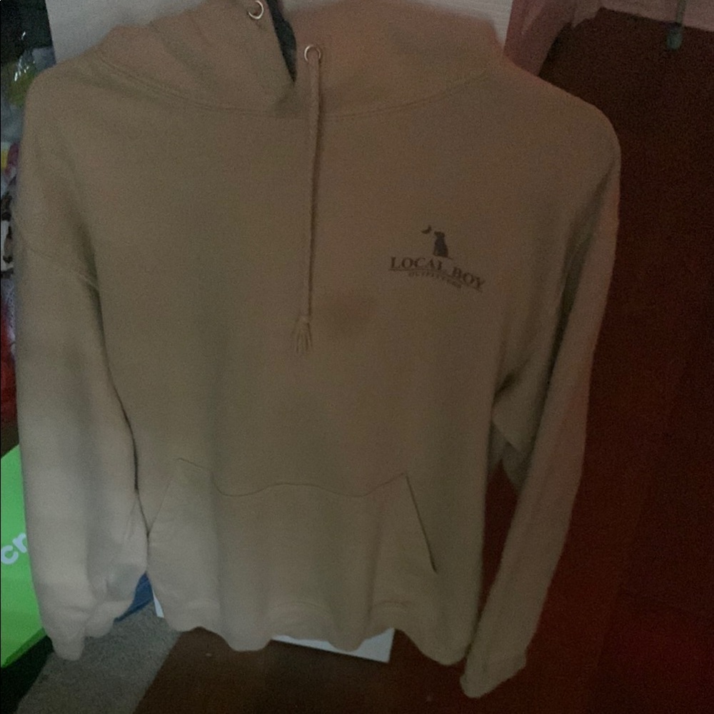 Local Boy Beige Hoodie only been wore 2 times will be washed!